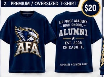 AFA Alumni Premium/Oversized T-Shirt